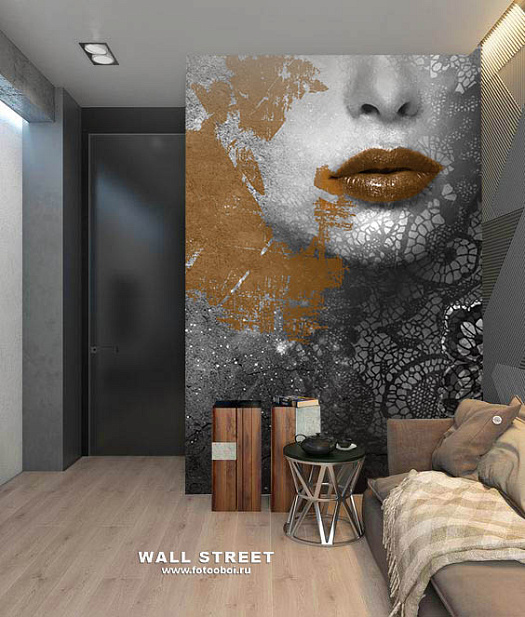 Фотообои в интерьере артикул podLOFT 3, podLOFT, Wall street