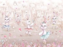 Фотообои мультгерои Wall street RABBIT ROOM Rabbit Room 13