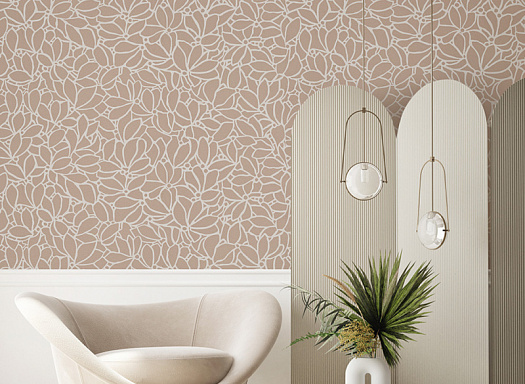 Обои в интерьере артикул 25623, Academy a tribute to Gustav Klimt, Sirpi